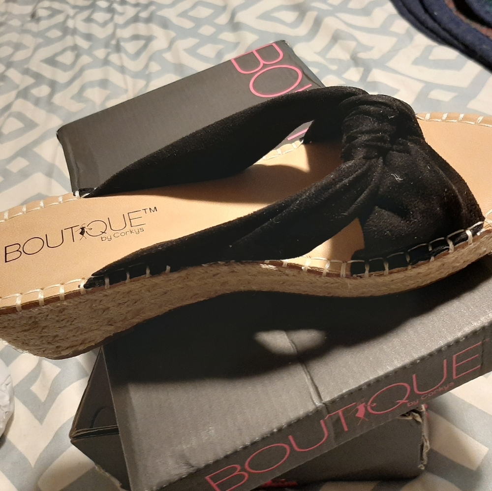 Corkys summer wedge